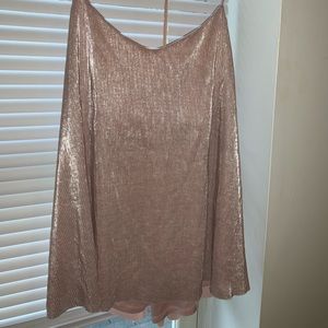 Light pink Express shimmer tank